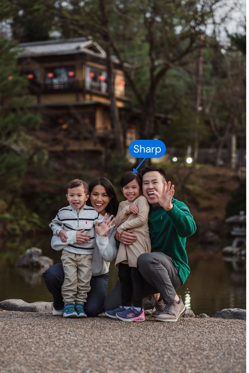 Family enjoying sharp, clear vision after toric lens cataract surgery at Stratus Eye in Suwanee, GA
