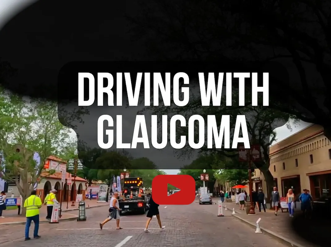 Dr. Jeffrey Tran explaining what it's like to drive with glaucoma — patient education video from Stratus Eye in Suwanee, GA