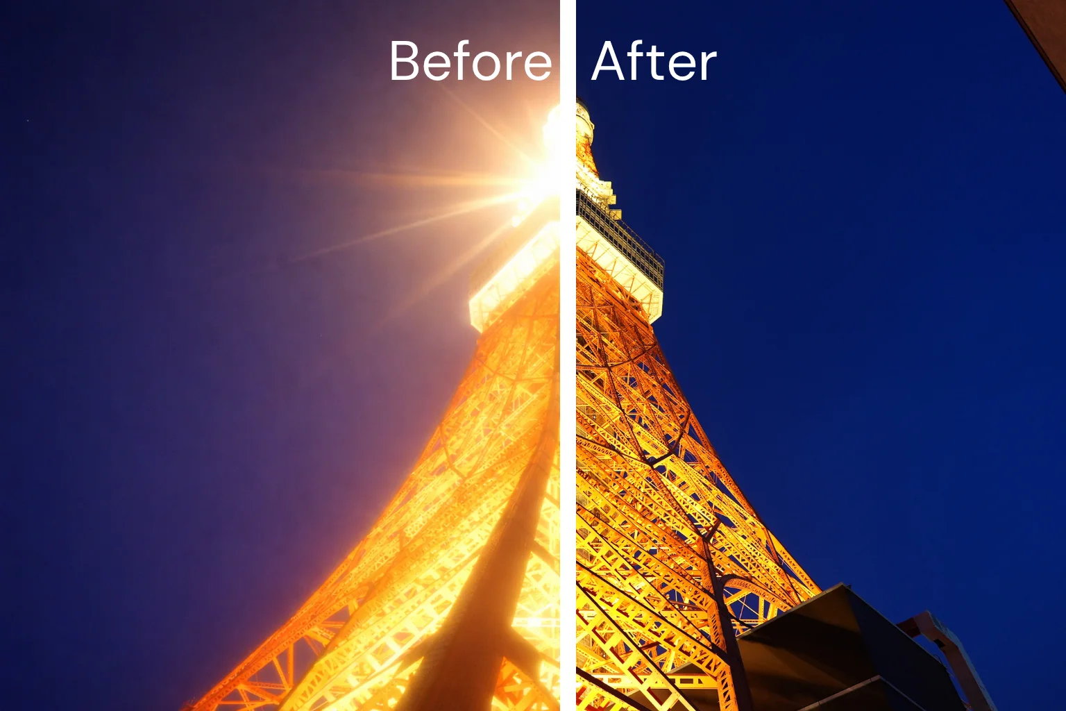 Blurry to clear vision comparison — cataract surgery results at Stratus Eye in Suwanee, GA