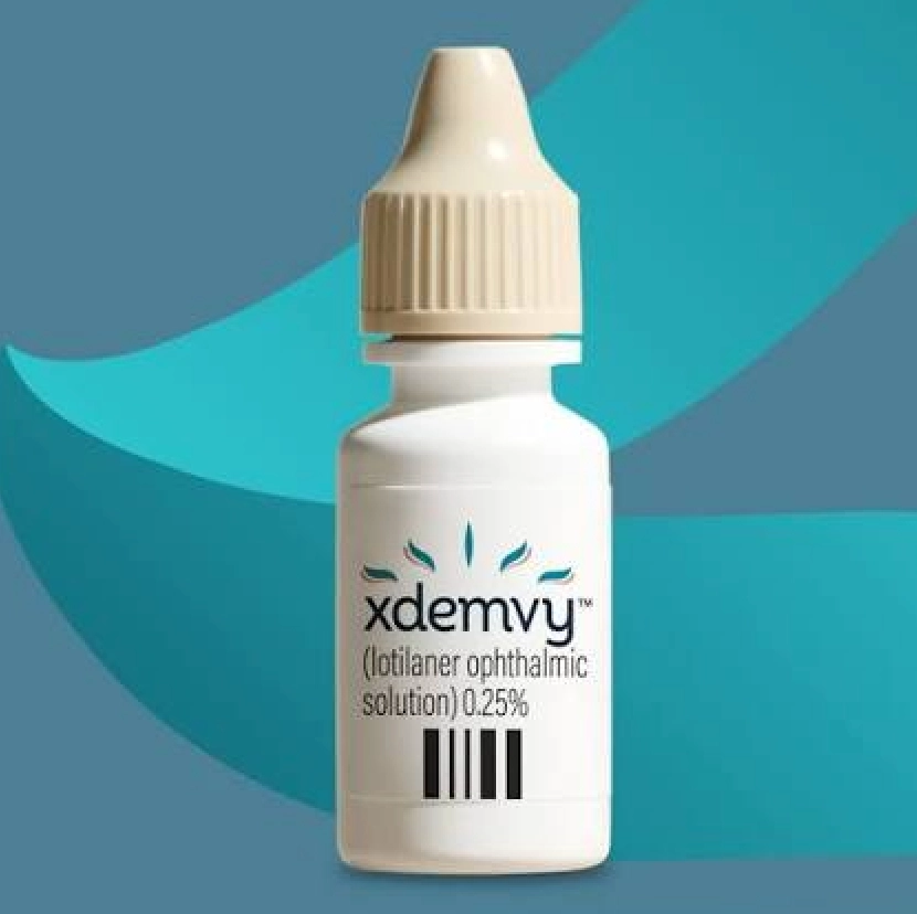 Xdemvy prescription eye drop for demodex blepharitis treatment at Stratus Eye in Suwanee, GA