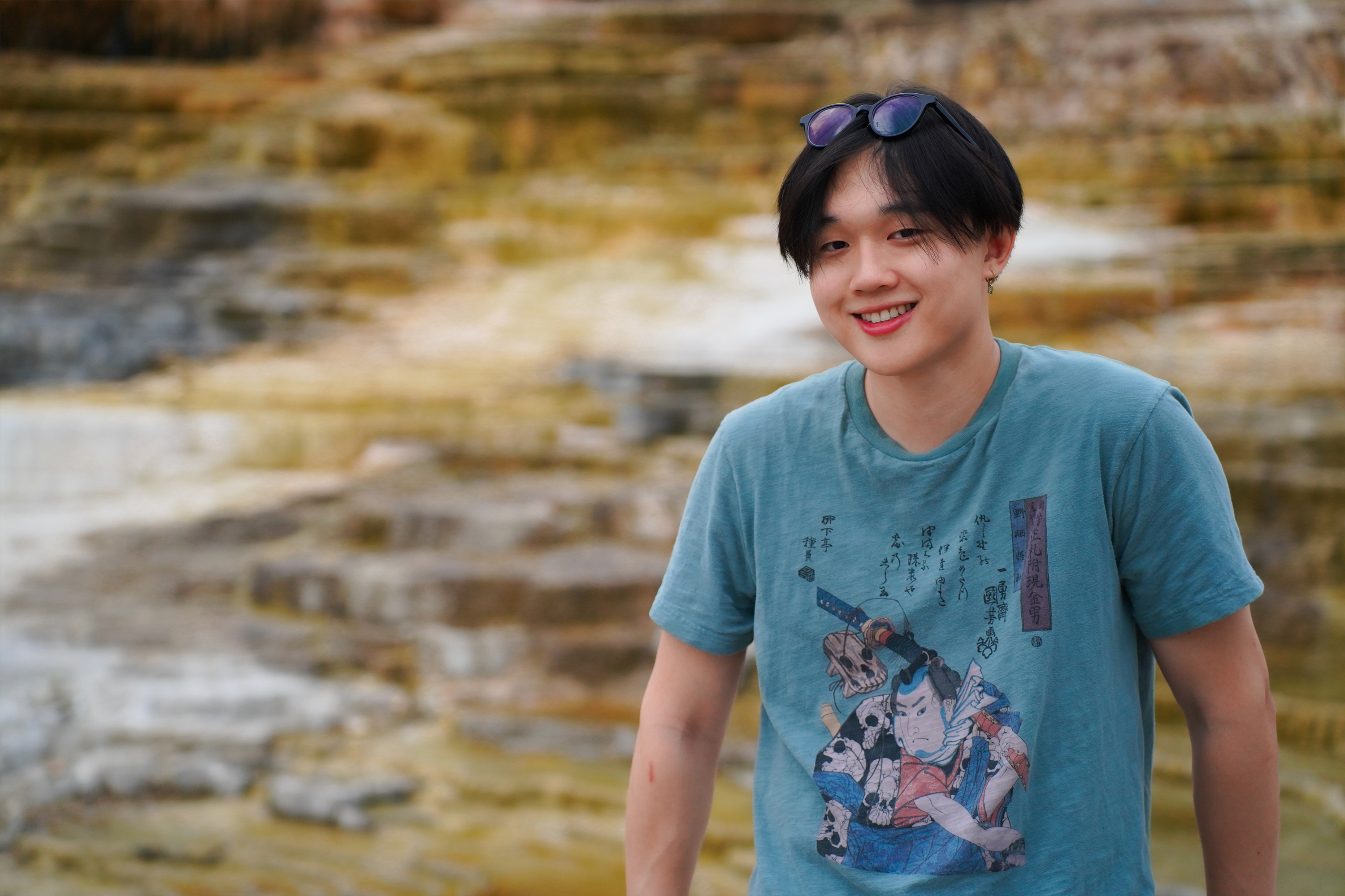 An "About Me" image of Simon.