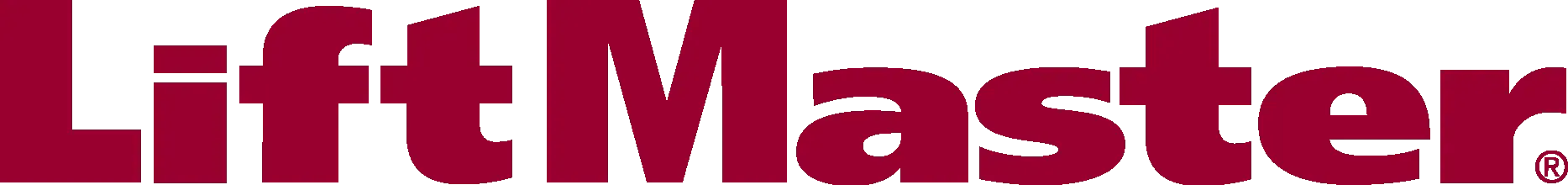 LiftMaster brand logo text in bold red font.