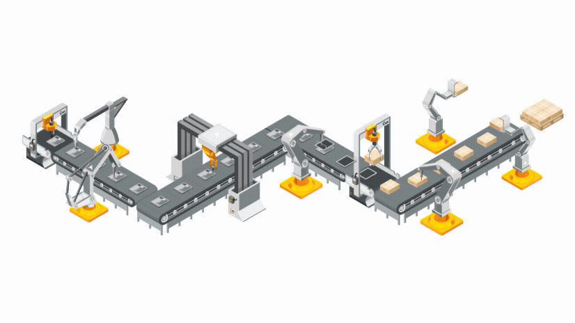 Website automation benefit animation