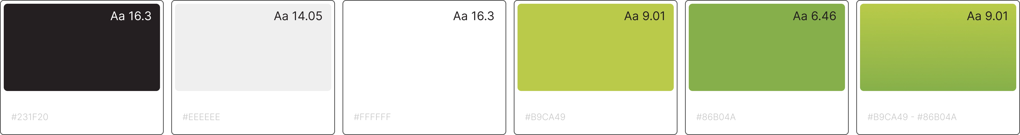 automotive employment color scheme