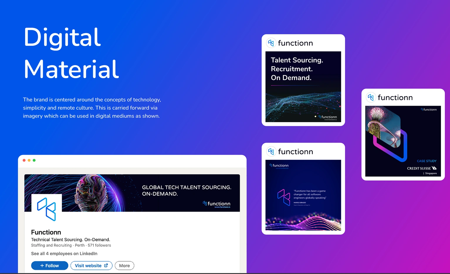 functionn client's brand identity catalogue