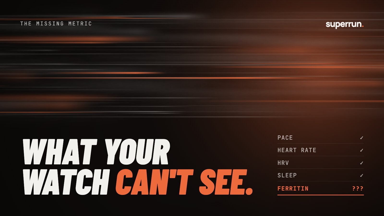 What your watch can't see: the missing metric for runners