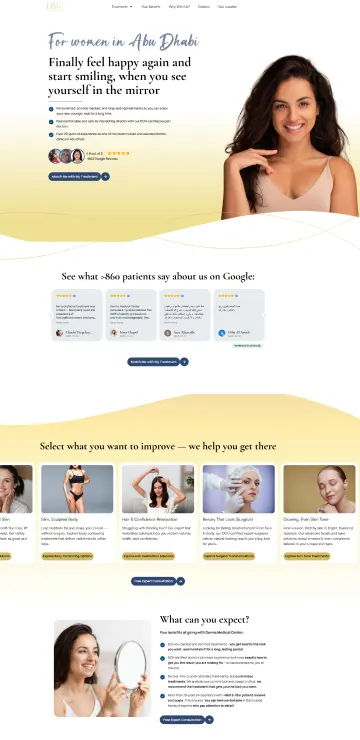 Screebcapture dmc site after