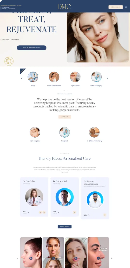 Screebcapture dmc site before
