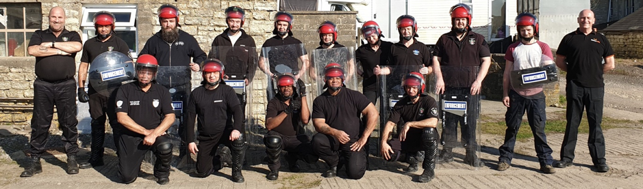 a group of enforcement officers