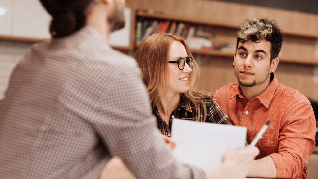 prospective tenants and an agent