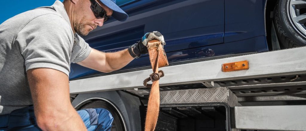 repossessing vehicle