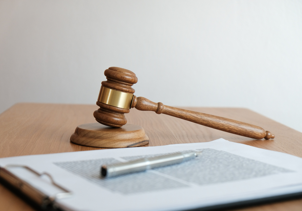 a legal document waiting to be signed 