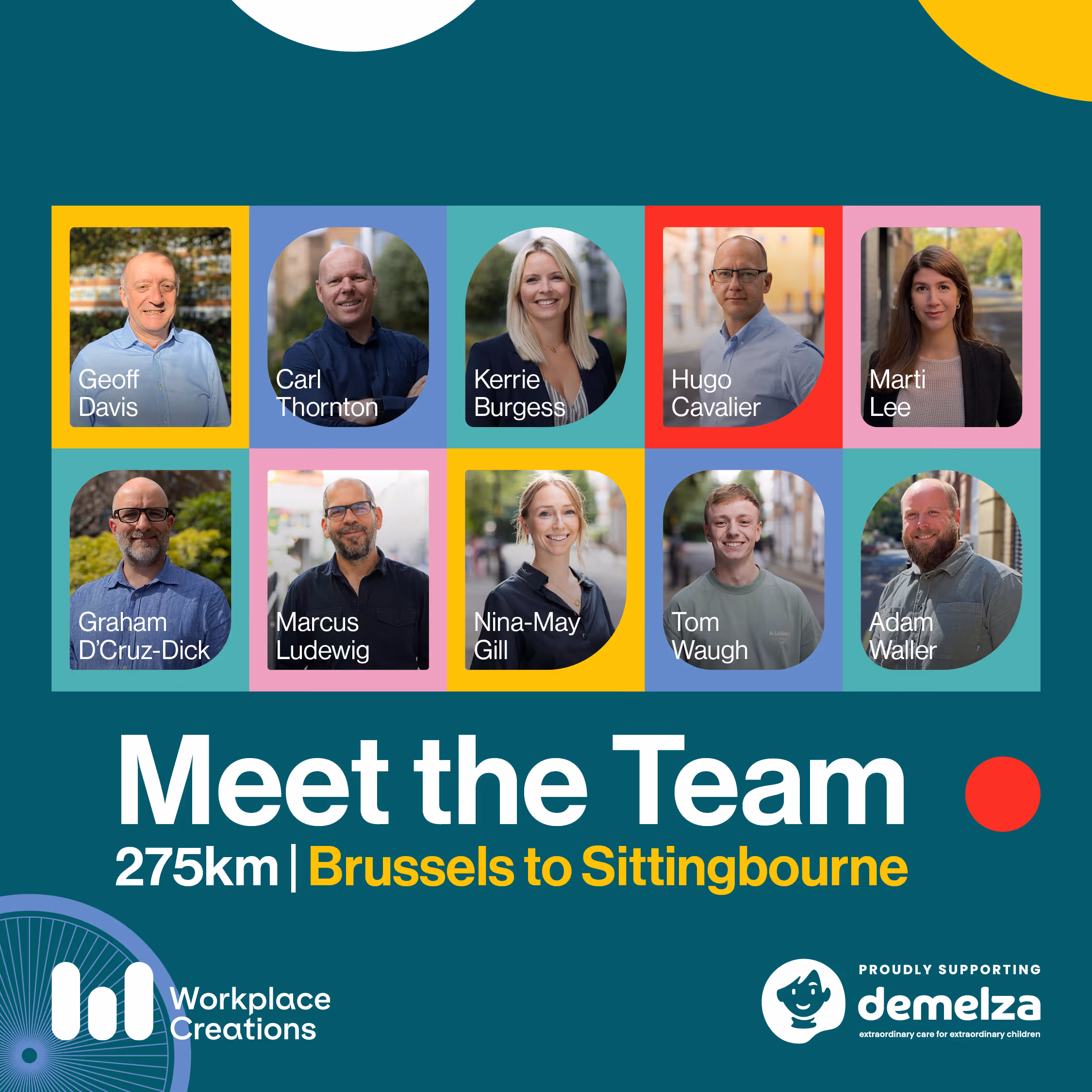 Brussels to Demelza Meet the Team