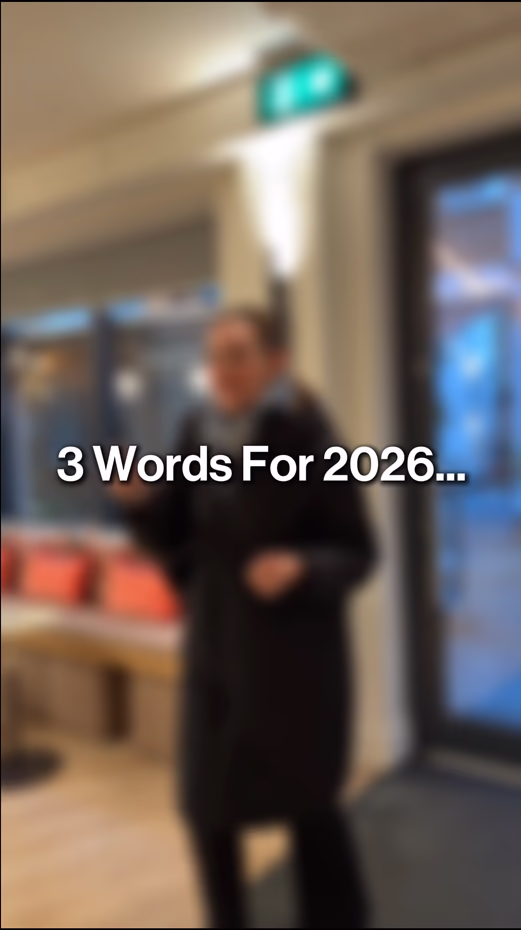 3 Words for 2026