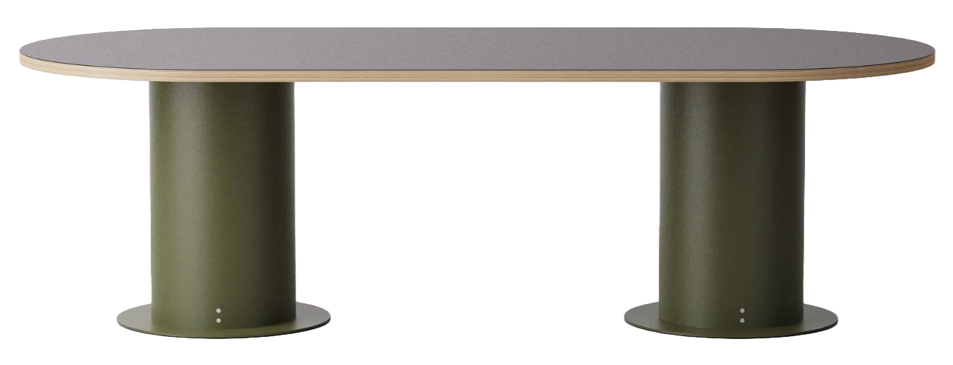 Dowel Barrel Table