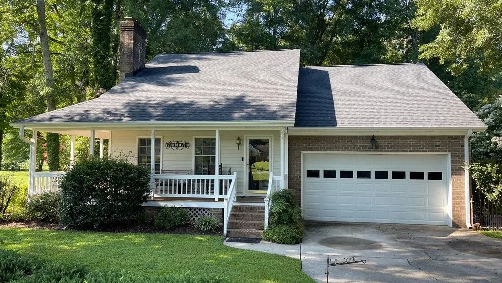 the front exterior of a Greenville, NC single-story home