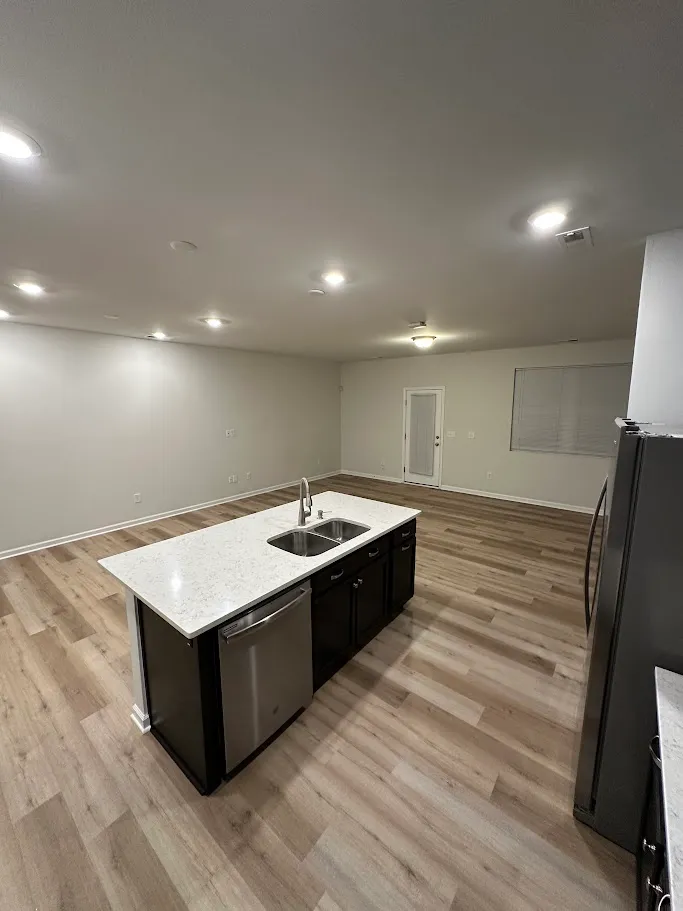 A new flooring install that has been done in greenville, NC