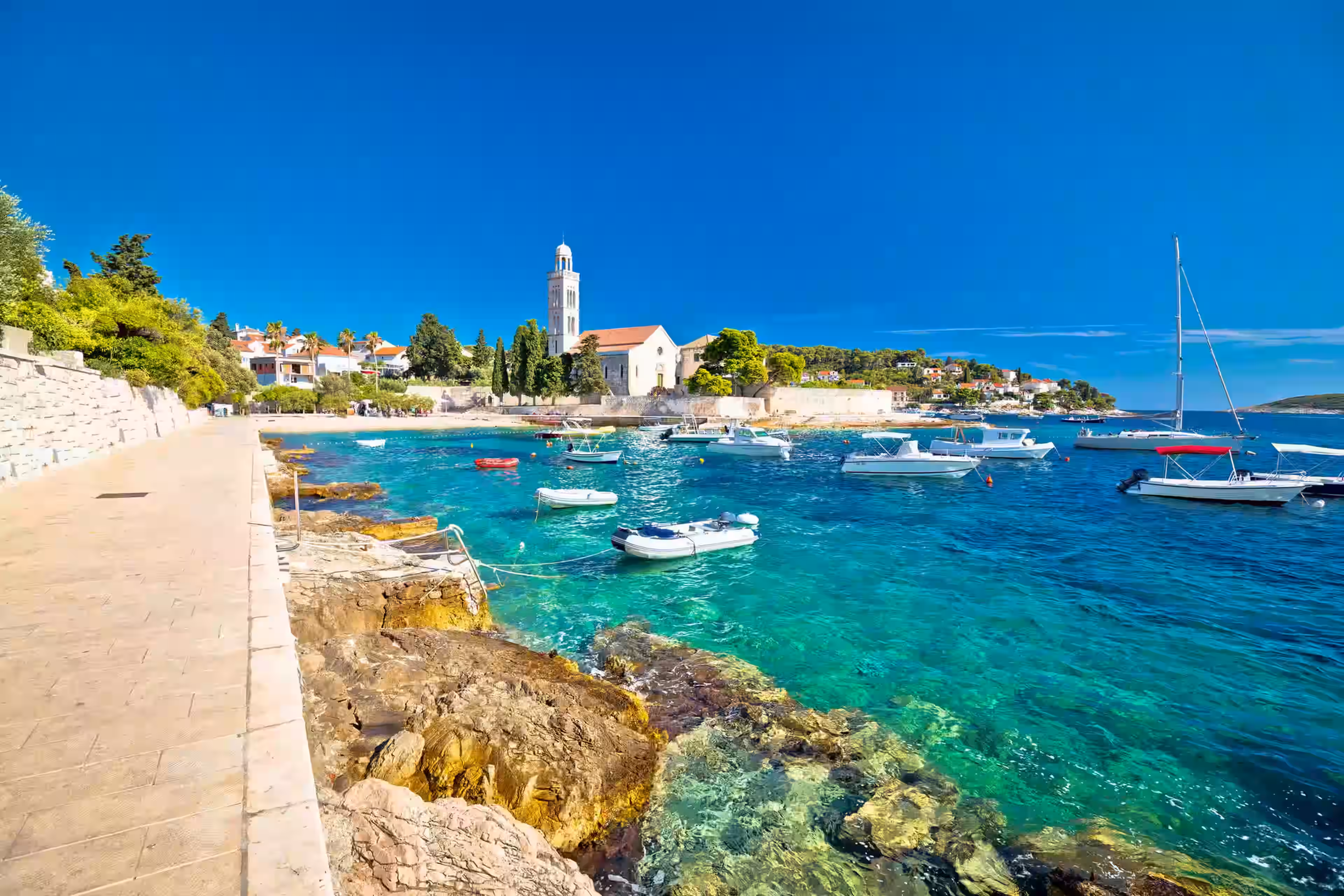 Beach Bay Hvar
