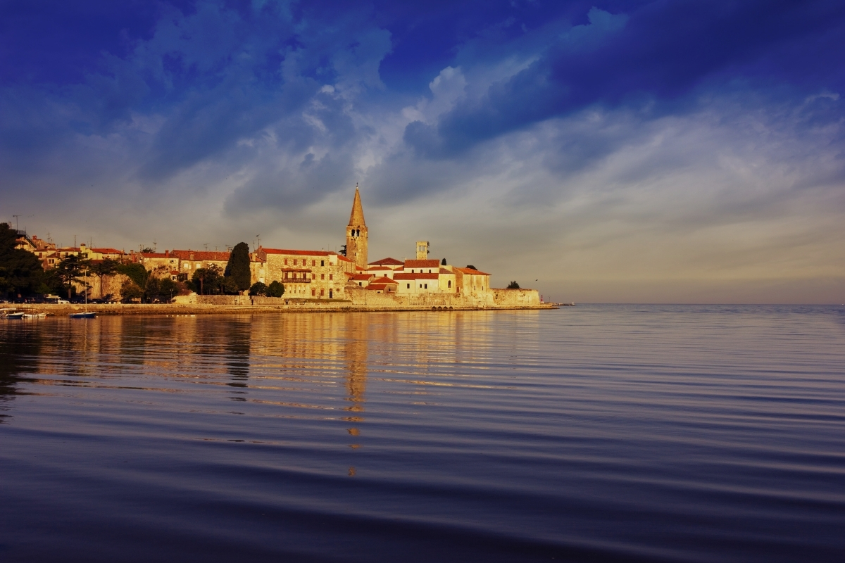 Porec at sunrise