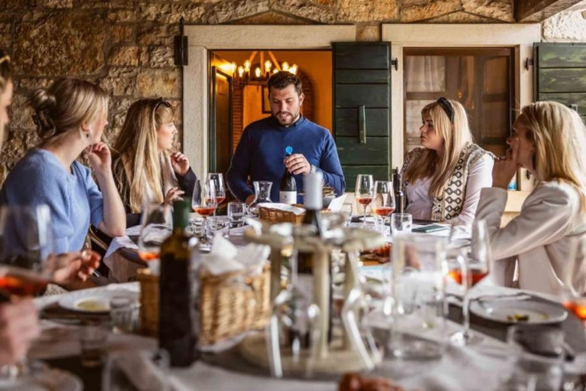 Stancija Collis Winery wine tasting