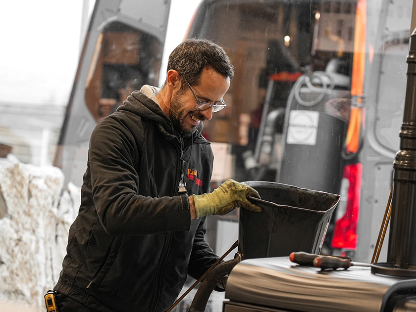 Ramoneur de Py Ramonage société des établissements Bret à Vesoul