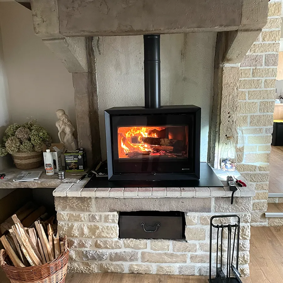Rénovation cheminée par BRET