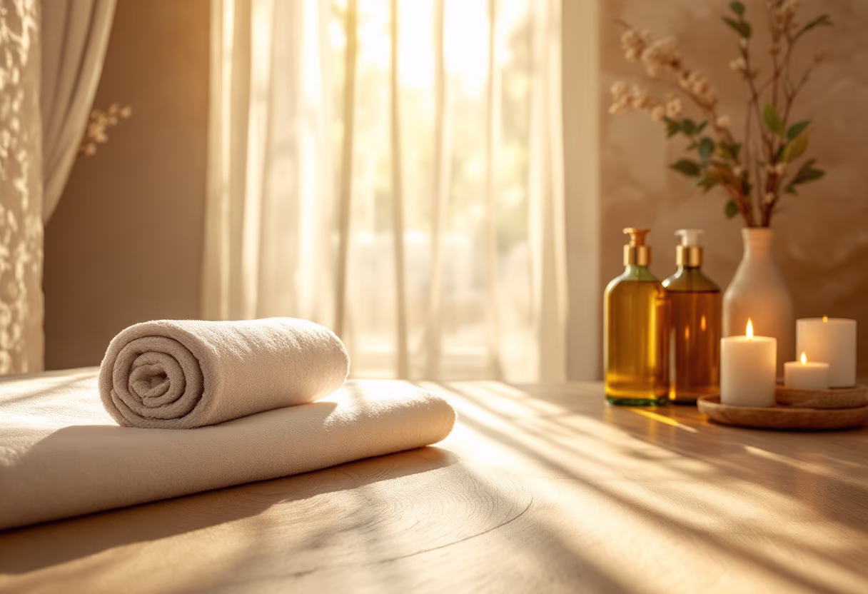 image of massage therapy room