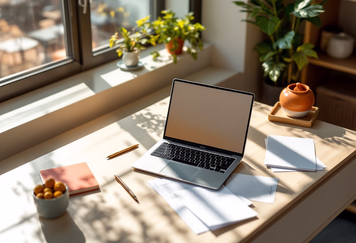 [background image] image of a workspace (for a mobile gaming)