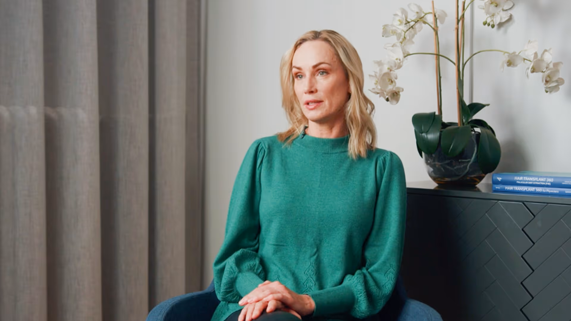 Lisa fortæller om sin hårtransplantation