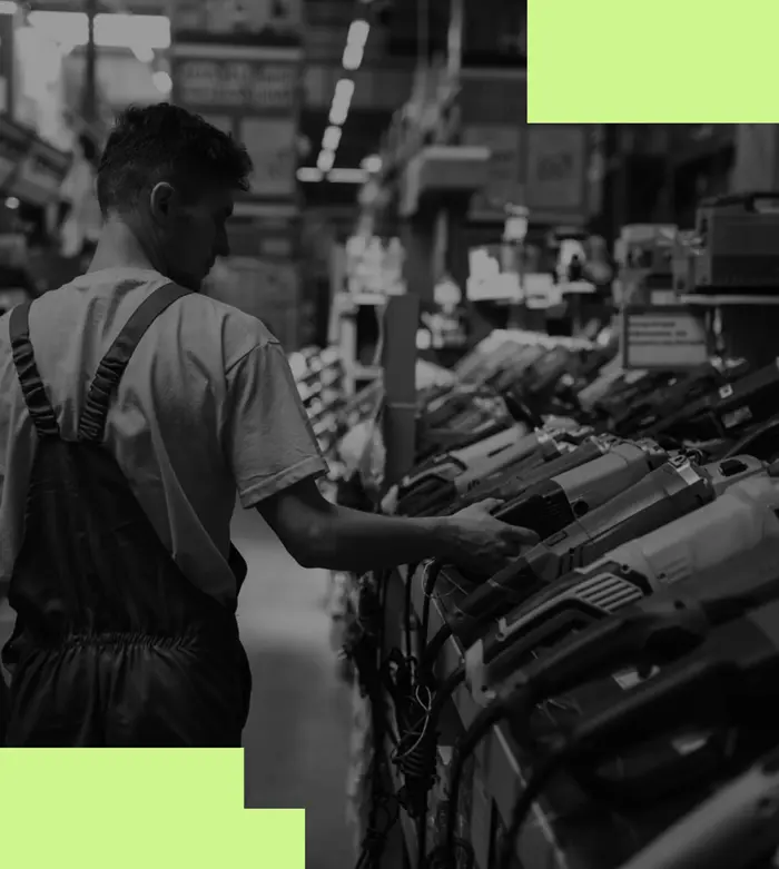 An employee of Home Depot