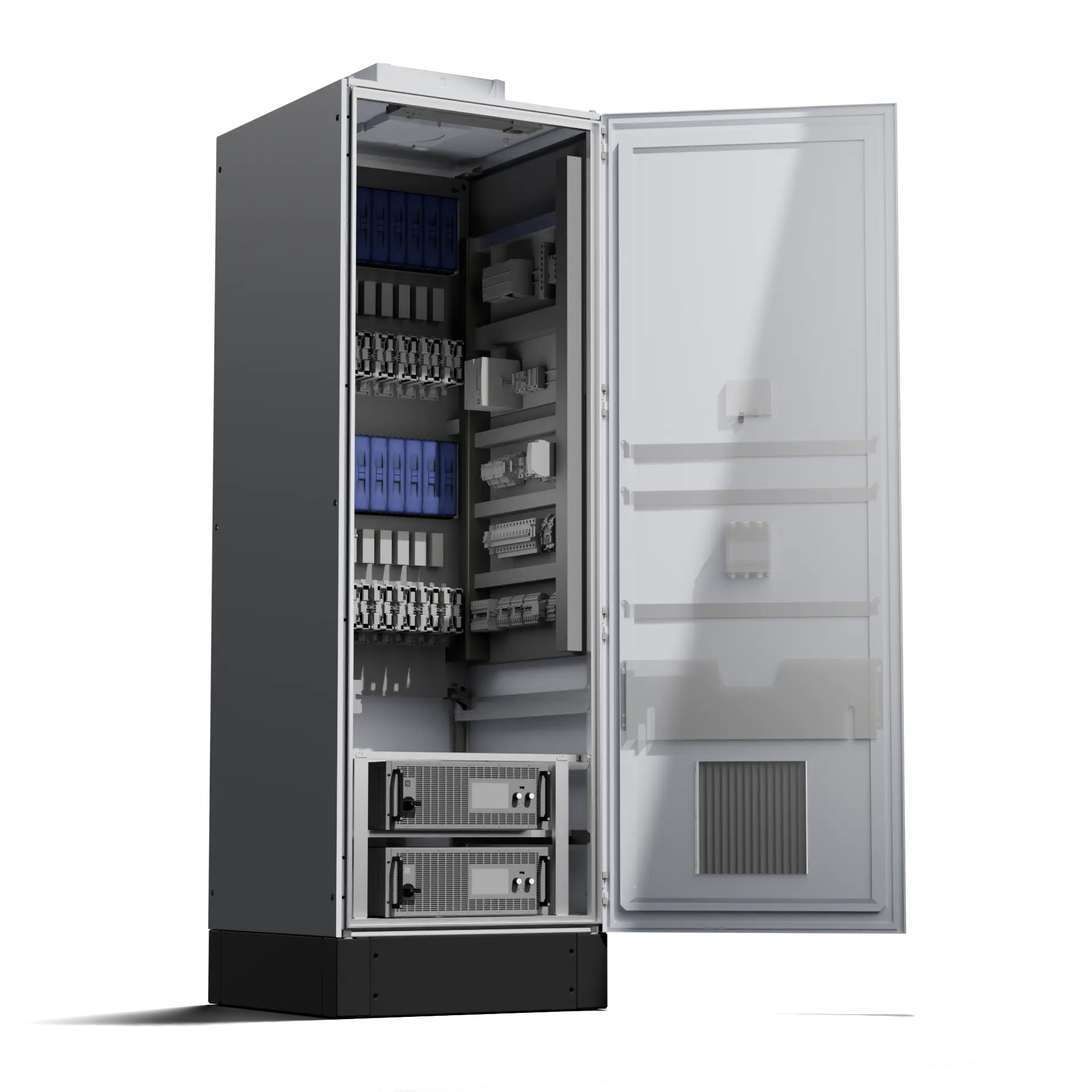 Averon Enerloop 3D Modell Darstellung zum ENtladen von Batterien aus Elektrofahrzeugen