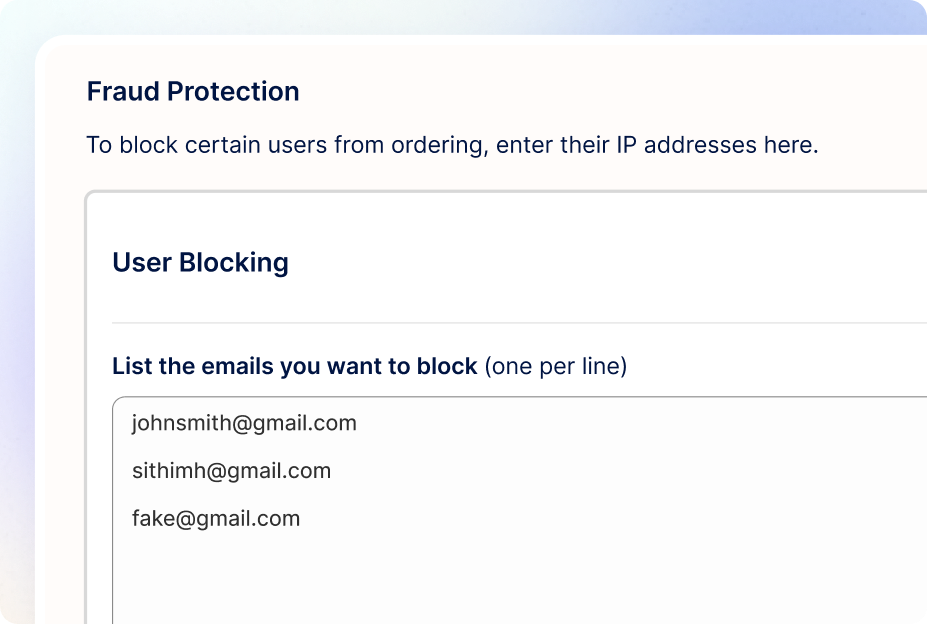 Protect your store AI Upsell