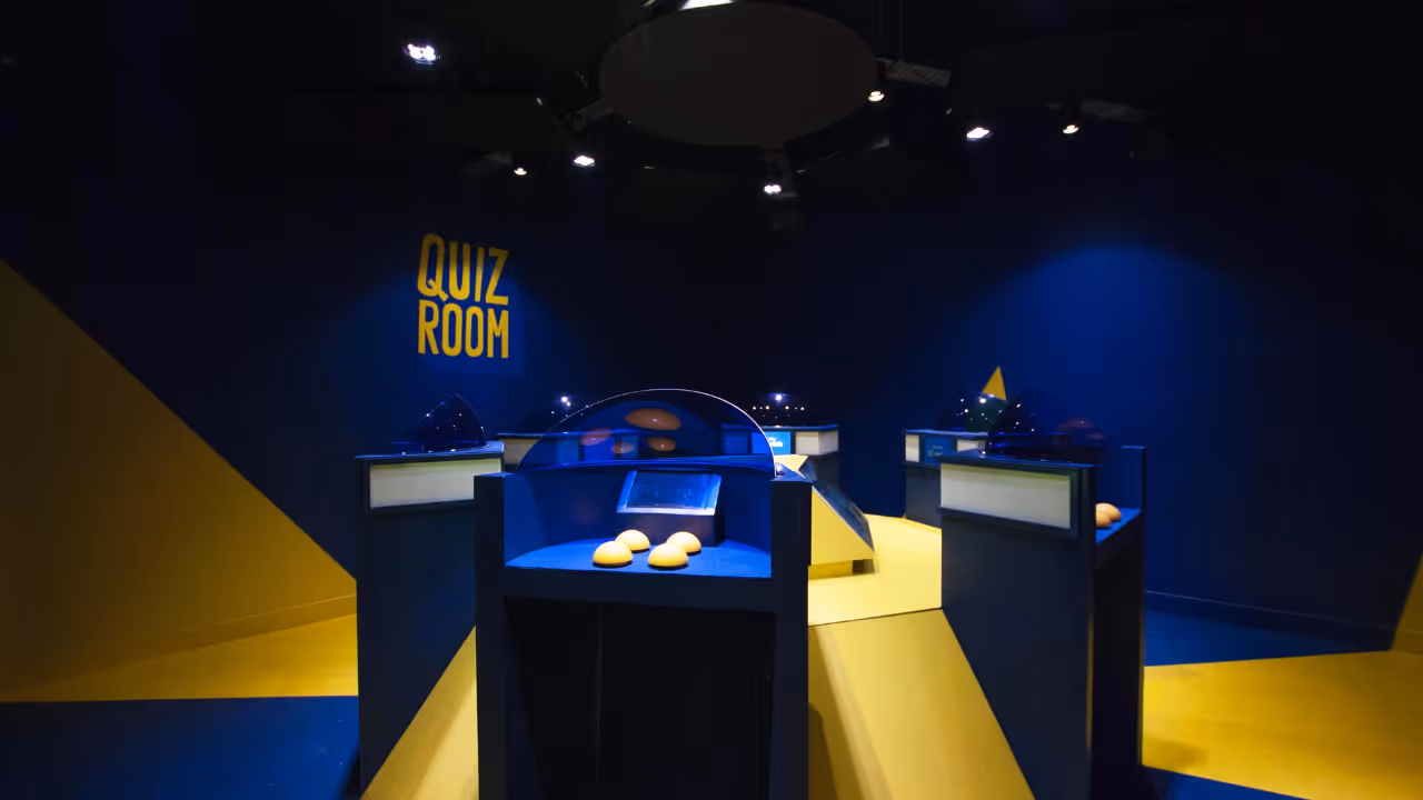 Notre salle de quiz ludique Quiz Room.
