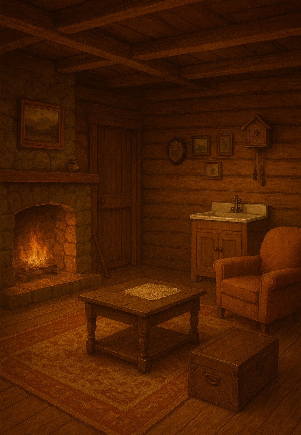 Visuel non contractuels de l'escape game "Le chalet d'Heidi".