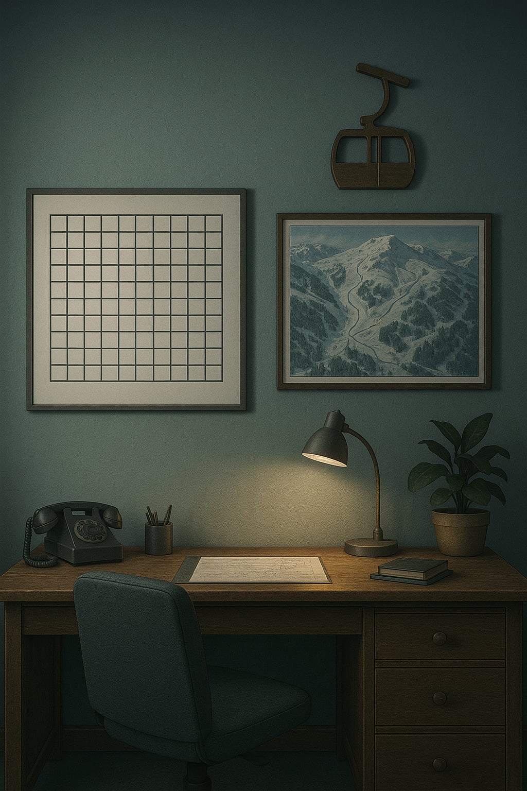 Visuel non contractuels de l'escape game "Panique dans la télécabine".