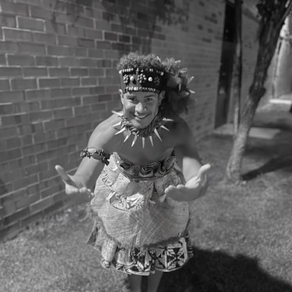 Samoan Attire Youth Cultural Dancer