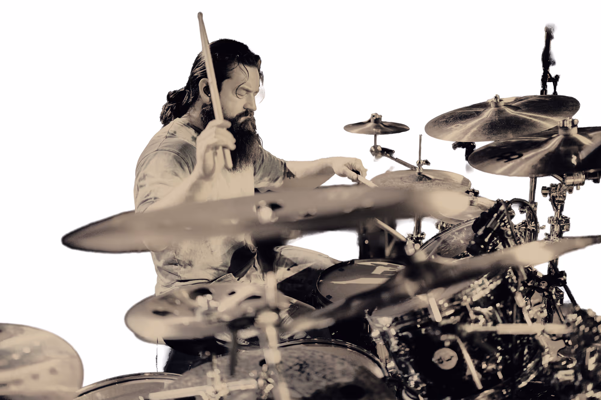 Matt Garstka drummer portrait – Meinl Drum Festival 2026 mainstage headliner