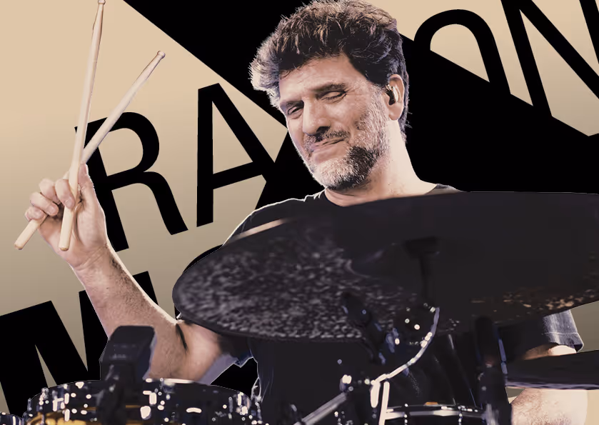 Ramon Montagner drummer portrait – Meinl Drum Festival 2026 mainstage artist