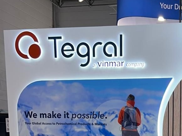 Tegral logo sign at an installation.