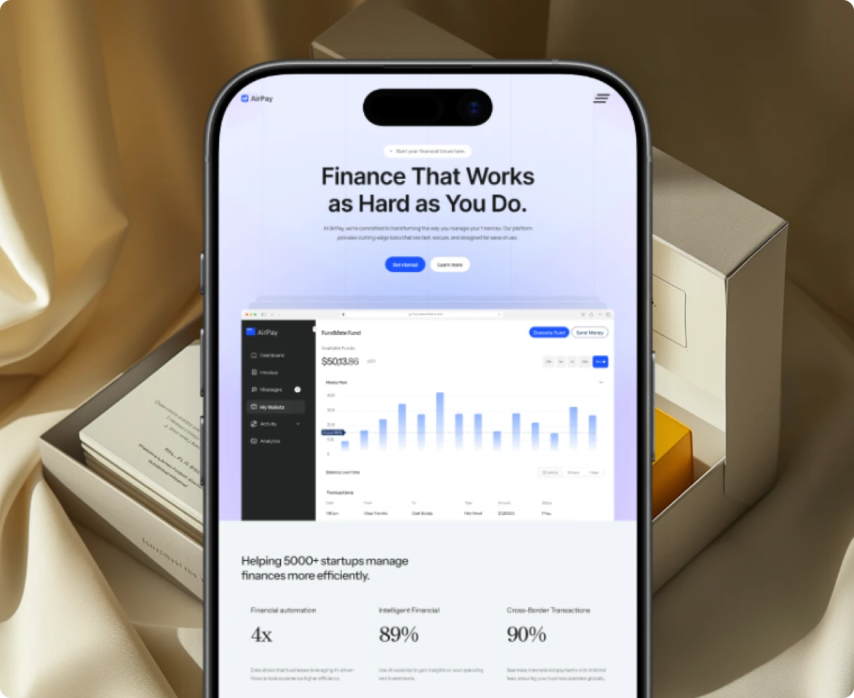 Foliox Minimal Portfolio & Agency Webflow template image