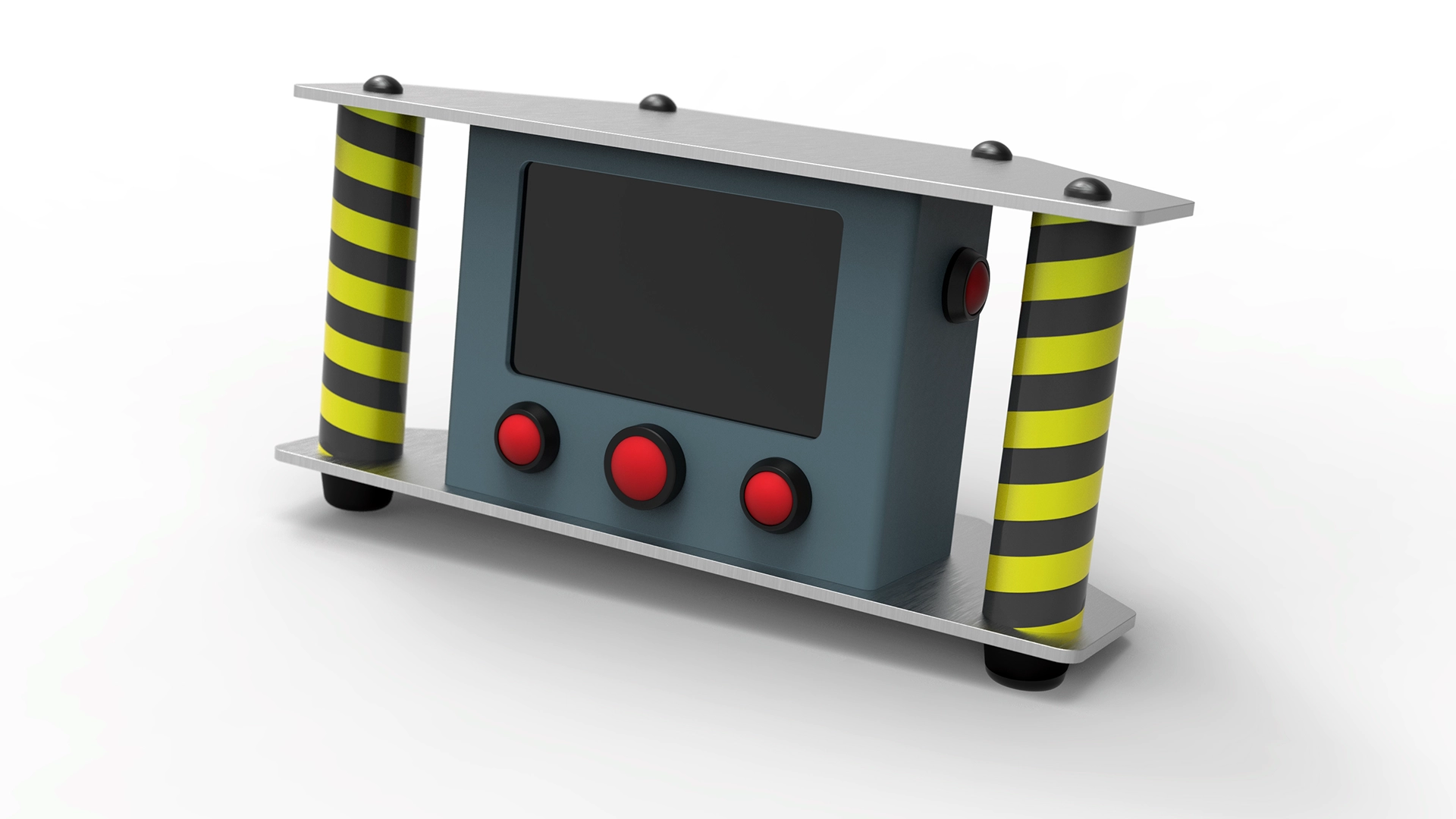 KeyShot rendering of one of the more developed concepts.