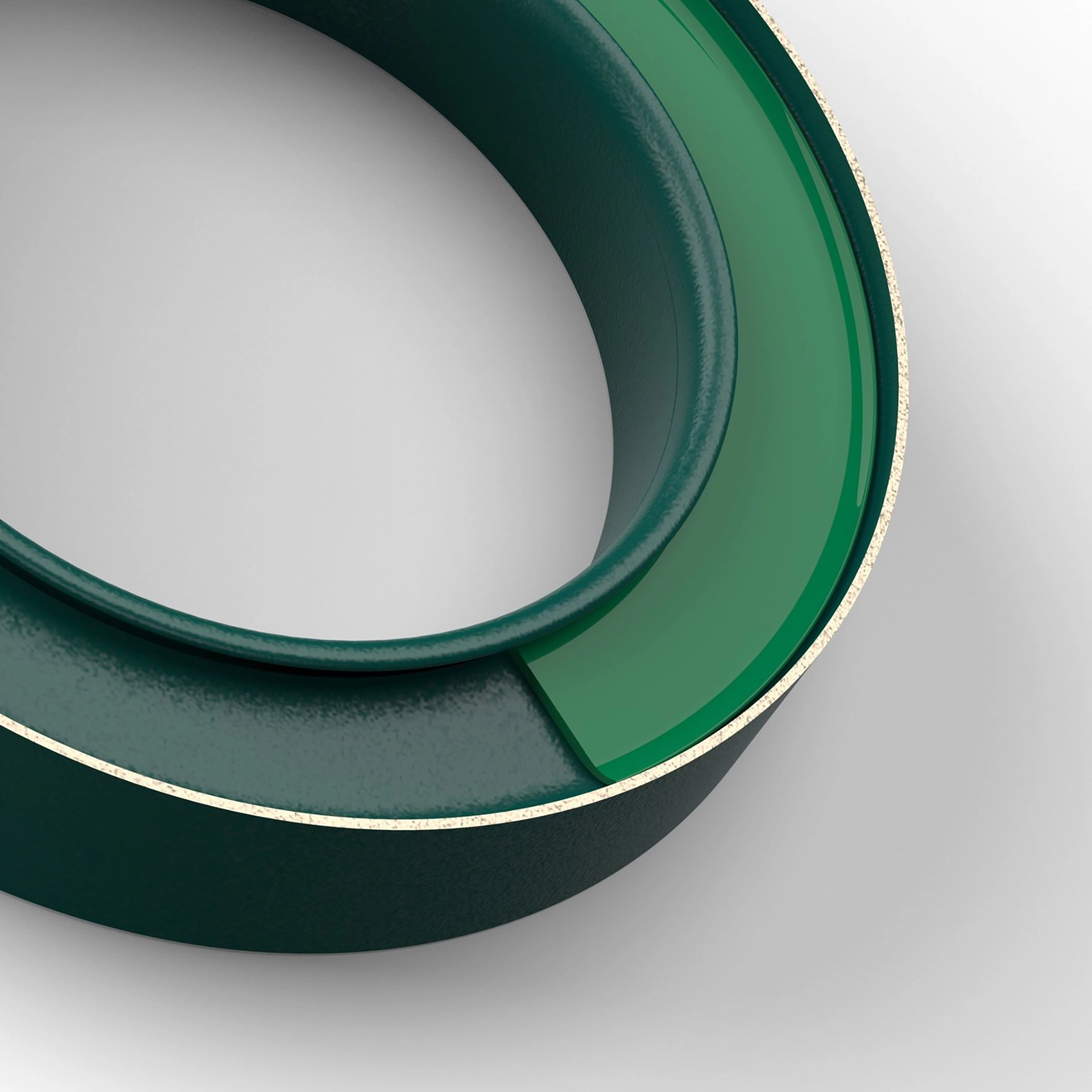 Close up KeyShot rendering of a colourway option.