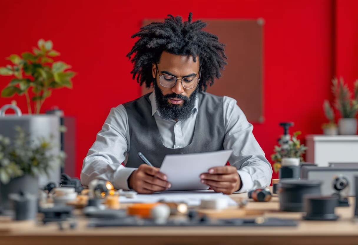 image of quality control check (for a manufacturing plant)