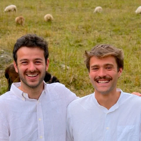 Hugo Jouffre et Paul Fournier, les deux fondateurs de MemoBook