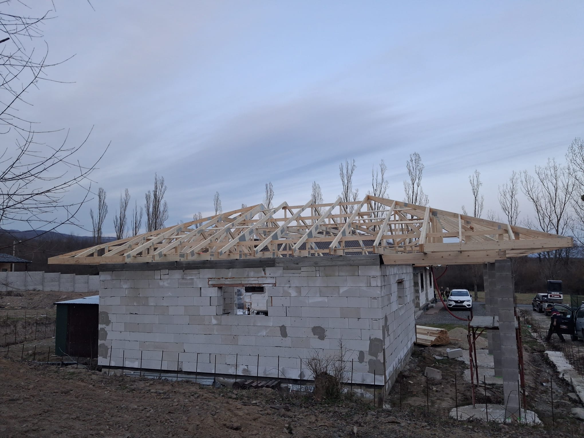 Valbová strecha Klokočov