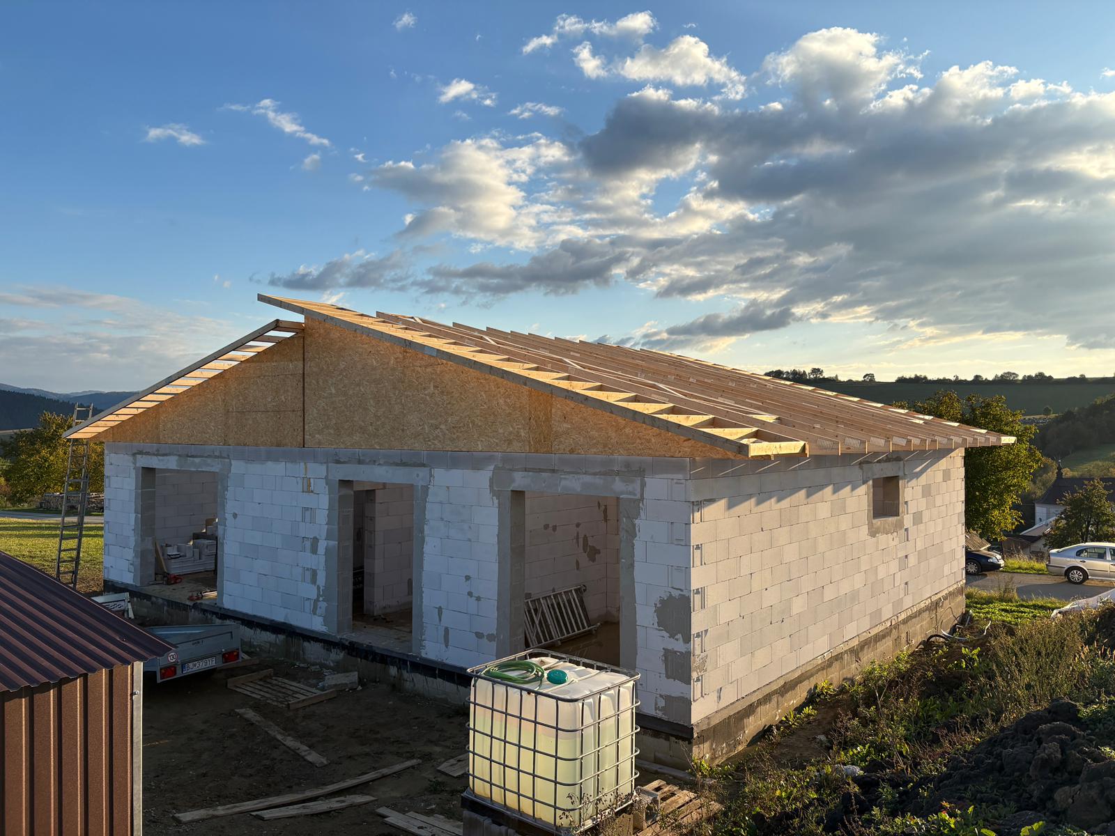 Pultová strecha Kurov 