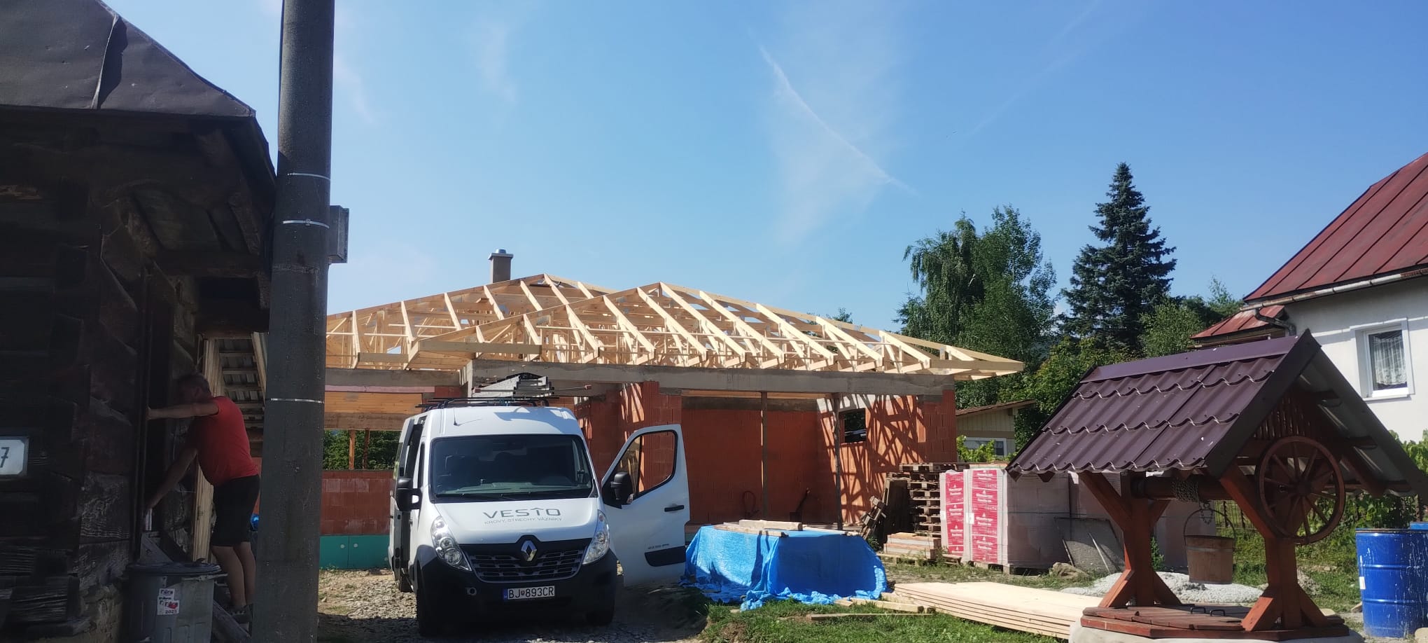 Valbová strecha Smilno 