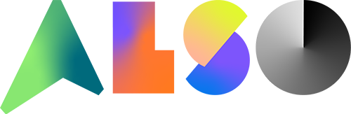 Color gradient bar transitioning from green to orange, blue, yellow, and ending with grayscale.