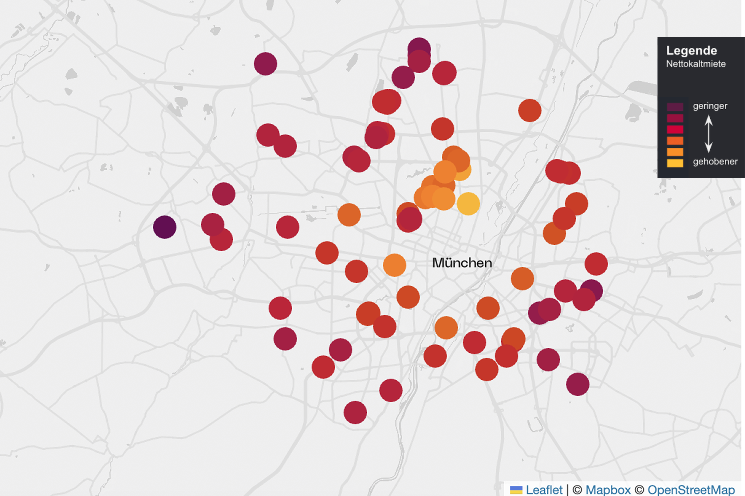 Nachverdichtungs- und Aufstockungspotenziale sowie Mieten in München.