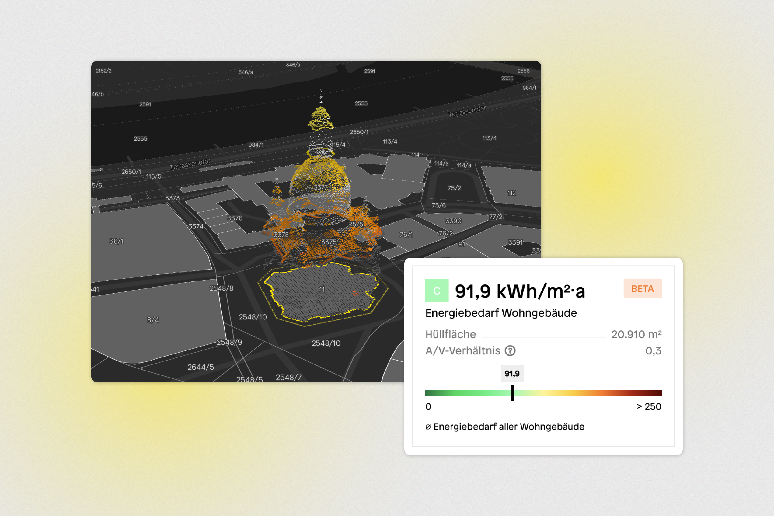 Neu bei syte: Energiebedarfe von Wohngebäuden sind jetzt auf Knopfdruck verfügbar (Beta-Version) – Juli-Update